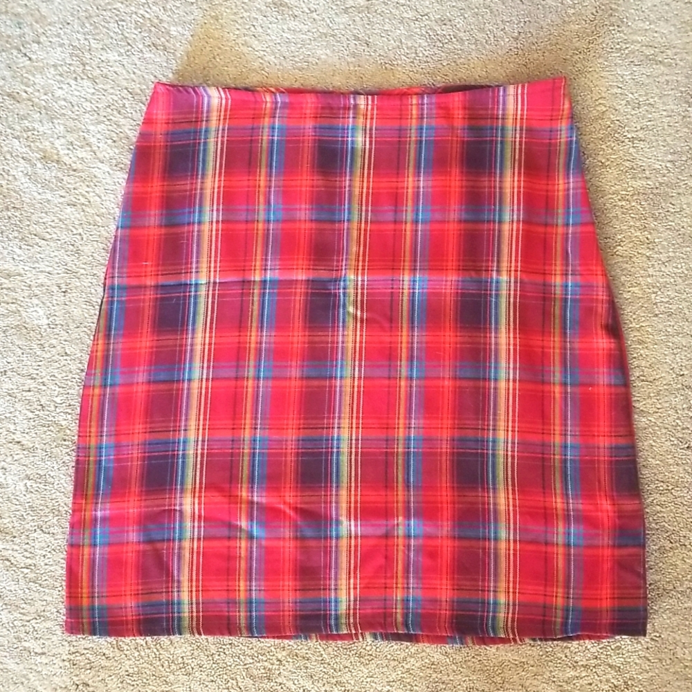Plaid Skirt